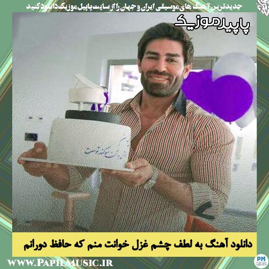دانلود آهنگ به لطف چشم غزل خوانت منم که حافظ دورانم از رضا ملک زاده